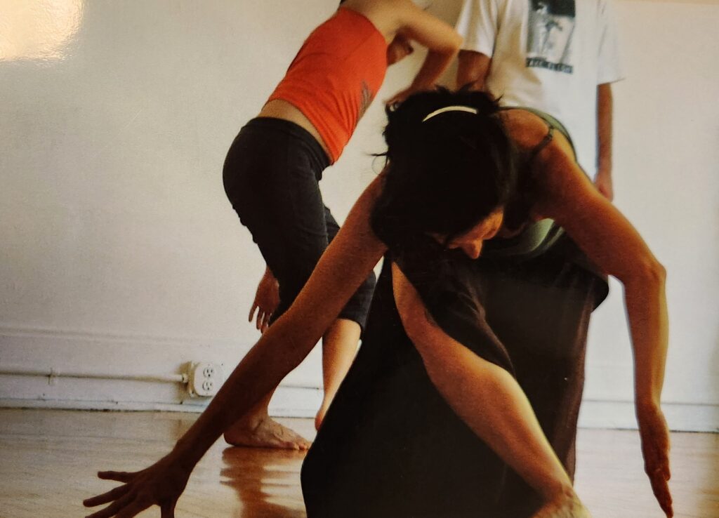 Teague explores Contact Improvisaton with a community of artists who host 'Zen Monkey Project' in Charlottesville, VA.